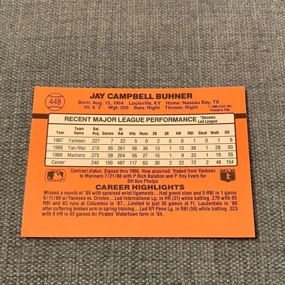 Donruss see pictures